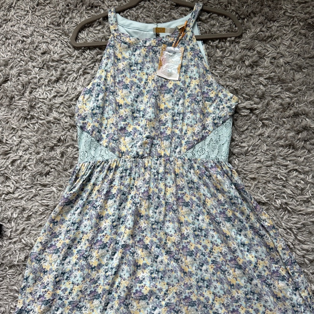 Disney Cinderella collection NEW floral fit flare dress XL extra large